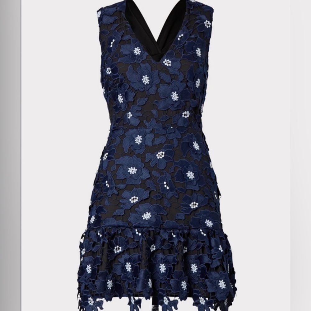 Milly Ania 3D Poppy Lace Dress size 10